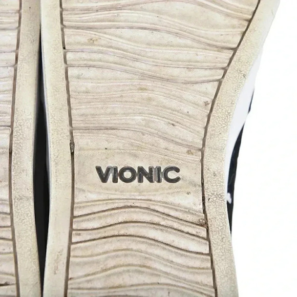 Vionic Splendid Midi Perf Slip-on Sneakers Leather Orthotic Arch Support Size  6 - Picture 12 of 13